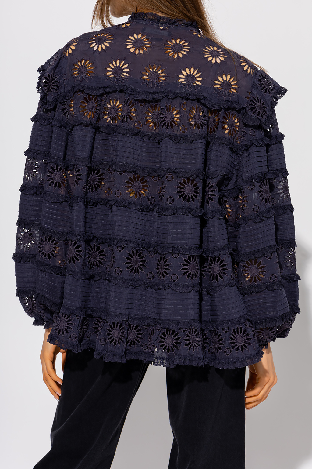 SchaferandweinerShops Niger - 'Dicersei' openwork shirt
